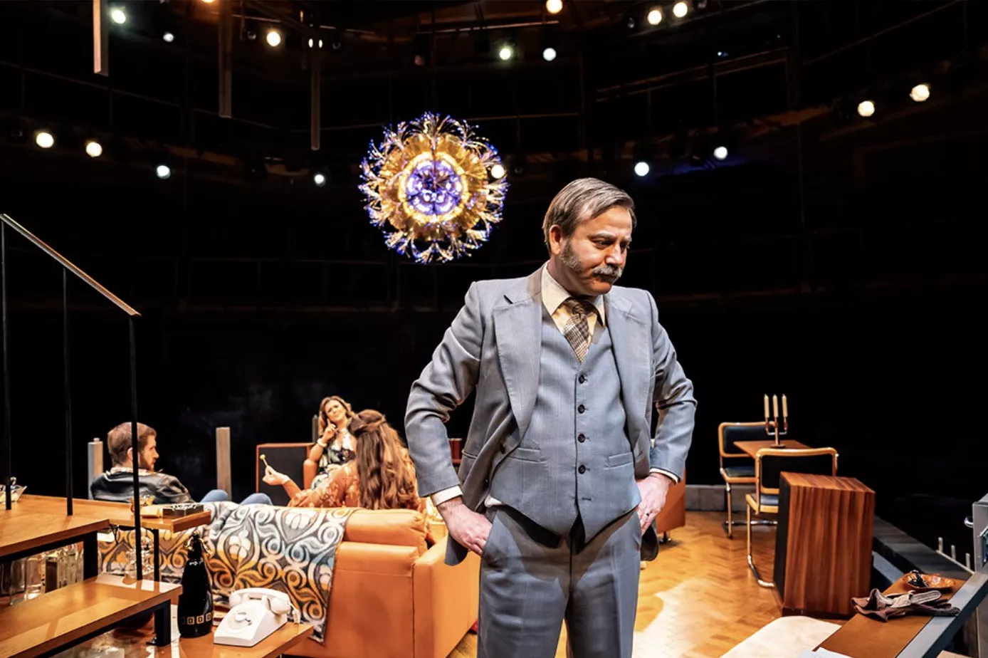 Graeme Hawley plays Laurence. Credit: Johan Persson